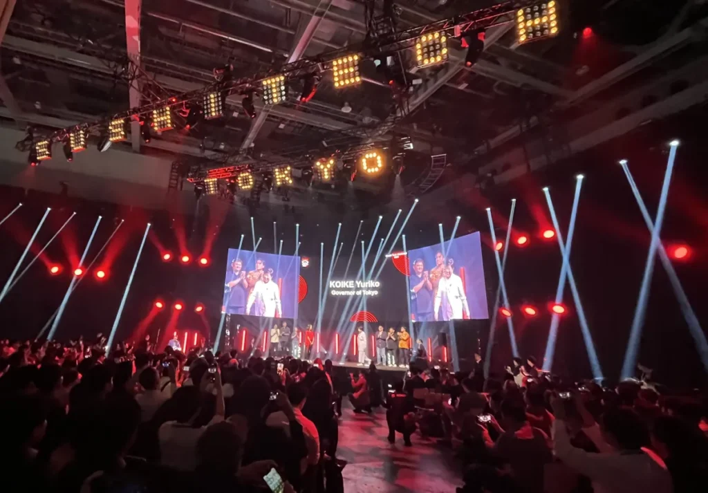 Tokyo isn’t just hosting a tech conference — it’s making a statement